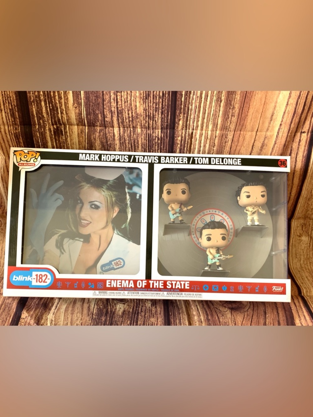 NEW Funko Pop Album Deluxe Blink 182 Enema Of The State Figure Set